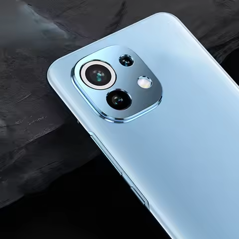 Camera Lens Cover Case For XiaoMi Mi 11 Lite 11Lite Back Aluminum Metal Camera Protector For XioMi M