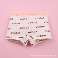 [Boxer Briefs] Children's Briefs Women's Full Boxer Cartoon Girls' Briefs Pure Cotton Baby Children 