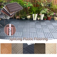 Plastic Wood Floor Decking Interlocking Deck Floor Tiles Outdoor Garden Balcony Lantai Kayu Papan Mo