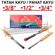 MATA 3/8" 1/2" 3/4" wood handle wood chisel bit cap wood carving carl schlieper