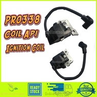 Tanaka Pro 338 Plug Coil Brush Cutter Mesin Rumput