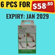 Molnlycke Tubigrip Size C 1 Meter (Beige) Tubular Bandage for Sprain Strain Swelling