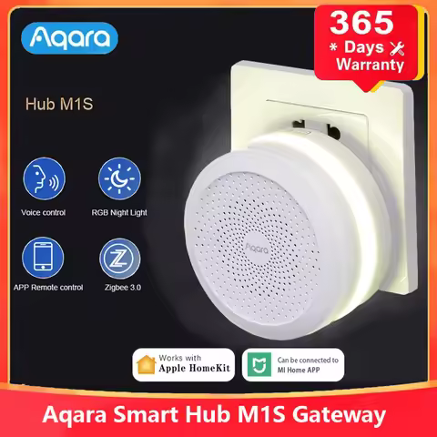 Aqara Smart Hub M1S Gateway Wireless Factory Direct Zigbee 3.0 Wifi LED Night Light Remote Control F