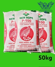 Karungan Pakan P100 50Kg Makanan Burung Puyuh Petelur New Hope Indonesia