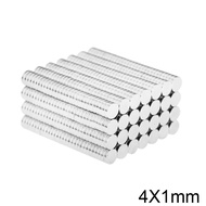 10/50 Pieces High Power Magnet 4x1mm Neodymium 4*1mm 4x1mm Suction 4*1mm