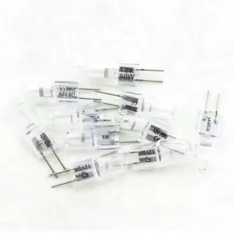 10pcs G4 Halogen Bulb 12V 5W 10W 20W 35W 50W G4 Halogen Bulbs Light Globe Lot JC Bi-Pin LED Lamp War