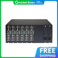 โมดูลสวิตช์ SFC8000G-4U ของ SanDoll ซื้อแยก สล็อต 8 ช่อง ขนาด Rack 19 นิ้ว แบบ 4U พร้อมระบบไฟคู่