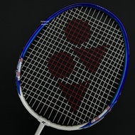 Yonex B-6500 Isometric 4UG4 (White-Blue) Aluminium Badminton Racket (Free String & Strung) 100% Orig