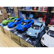2021 Models.Porsche 911 992 Turbo S Mini Cut 1: 18 Simulation Alloy Car Model