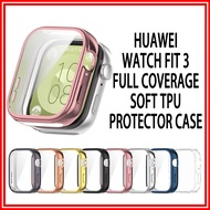 Huawei Watch FIT 3 Soft TPU Protector Case Full Coverage Cover Huawei Watch Fit3 Protective Casing H