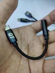 USB type-c 轉 3.5mm 耳機 DAC 24bit 解碼+耳擴 otg（非轉插）