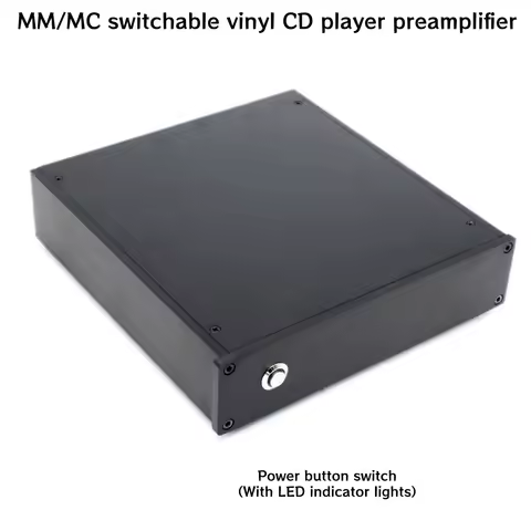 TIANCOOLKEI CF02 CD vinyl CD player preamplifier with MM/MC switchable Excellent sound preamplifier