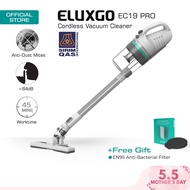 ELUXGO EC19 Pro Cordless Bagless Vacuum Cleaner with 45-Min Runtime Anti-Dust Mode and Rechargeable 