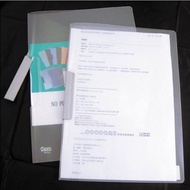 [Shidaixin Stationery] Chaolianjie HFPWP L279 A4 Transparent Twill Board Folder/Folder/File Folder F