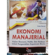 MANAGERIAL ECONOMICS BOOK POLITICAL AND CULTURE ECONOMIC STUDY FOR BUSINESS DECISION MAKING
