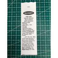 OLD NAVY FULL SUPER PREMIUMTAG C0 1X SHIPPED 120PCS