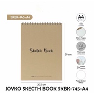 Joyko Sketch Book Series 745 A4 30 Sheets 140 gsm SKBK Sketch Book/ A4 size SKBK-745 series
