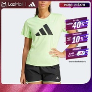 adidas วิ่ง เสื้อยืด Run It ผู้หญิง สีเขียว IN0115