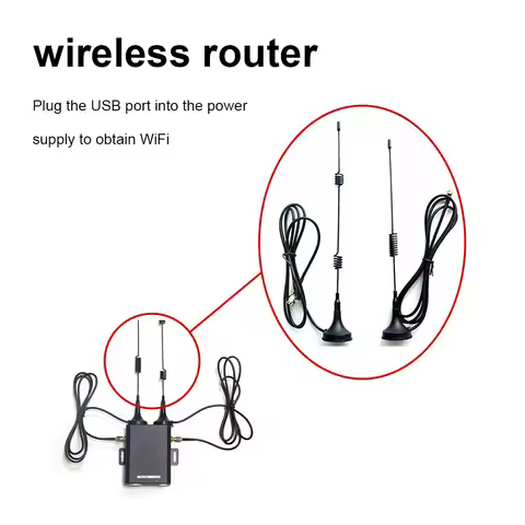 H927 Wireless Router Industrial Grade 4G WiFi Router 150Mbps with External Antenna Support 16 WiFi U