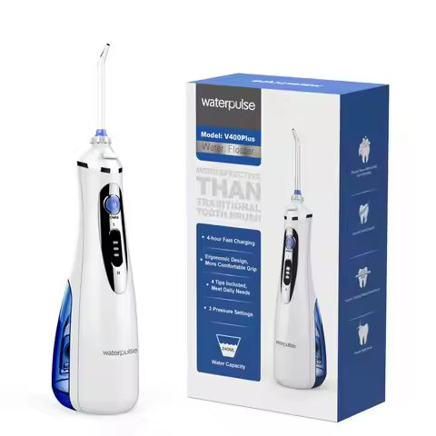 Waterpulse V400PLUS Dental Irrigator Oral Cleaning Personal Water Flosser Dental Water Jet