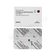 Hydrochlorothiazide 25 mg KF