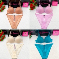 La senza Hello Sugar Double Push Up Bra Set Size 32A/S 34A/S 34B/S,M 60263305