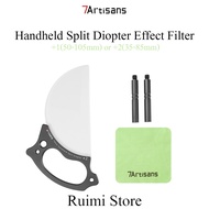 7Artisans Handheld Split Diopter FX Prism Filter: +1(50-105mm)/+2(35-85mm) Lens