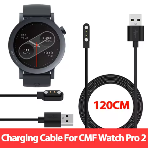 Smart Watch Magnetic Dock Charger Cable For CMF Watch Pro2 Pro1 Charging USB Cable Smartwatch Charge