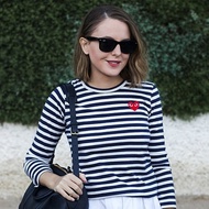 Longsleeve CDG PLAY Stripe Long Sleeve CDG Heart Line