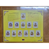 Malaysia 1957 - 2002 YDP Agong Stamp Sheetlet MNH Without Folder Edisi Khas Seri Paduka Baginda Yang