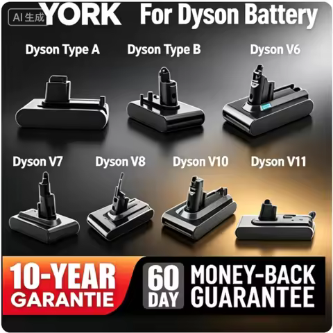 For Dyson A/B/ Series.For Dyson12800mAh 21.6V. V6/V7/V8/V10/V11/LineLithium Tool Batteries100% Absol