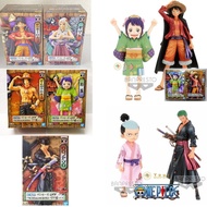 🇯🇵One Piece DXF THE GRANDLINE SERIES Wano Country Vol. 2 Set of 2 Types/Banpresto Ladle &amp; Luffy Figure Spirits โมเดลวันพีช วันพีช ฟิกเกอร์