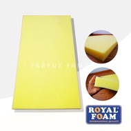 Refill Foam Prayer Rug/ Prayer Rug 3cm & 5cm Thick Size 120x65 cm Yellow Foam Soft Ironing Pad