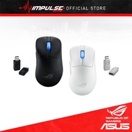ASUS ROG P714 Keris II Ace Wireless Gaming Mouse Black / White - Lightweight 54-Gram, AimPoint Pro, 
