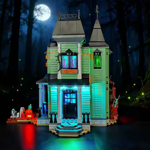 LYBMTWF LED Lighting Kit Compatible with Lego 31167 Haunted Mansion Building (NOT Include The Model 
