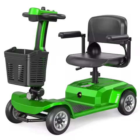 Mobility Scooter for Seniors Adults,4-Wheel Powered Mobility Scooters 12.4 Miles Range Heavy Duty We