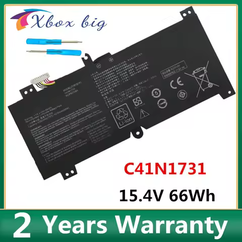 C41N1731 C41N1731-2 Laptop Battery For ASUS ROG Strix Gl704 GL504GM GL504GW GL504GS G515GV GL704GM 1