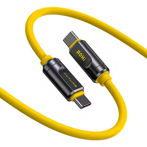 AOHI THE FUTURE Adonis USB4 2.0 Type C Cable 240W Fast Charging 3.3FT (120Gbps/ 8K/ PD3.1) For MacBo