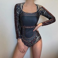 Irises Monokini - Women's Swimwear Swimwear Swimsuit Bikini/