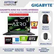 GIGABYTE AERO X16 1VH93-MY894AH 16" WUXGA 165Hz Laptop Space Gray ( Al 7 350, 16GB, 1TB SSD, RTX5060