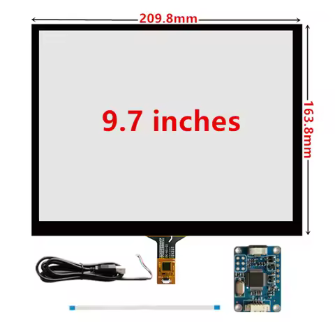 9.7 inch 209mm*163mm For TM097TDH02 G04 LP097QX1 LP097QX2 Capacitive Digitizer Touch Screen Panel Gl