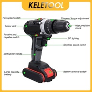 588VF Rechargeable Electric Drill Driver Hand Drill Driver 2 Speed With LED Light Work