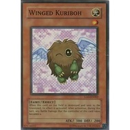 English Yugioh Card Winged Kuriboh (Winking) - GX1-EN002 - Super Yu-Gi-Oh! Cards