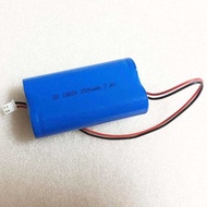 US 1-2Pcs 2500Mah 7.4V 18650 Lithium Ion Rechargeable Battery Li-Ion Cell Protected XH 2.54 Plug F