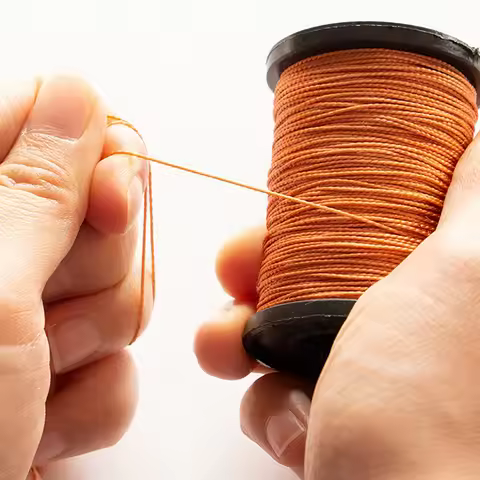 1Roll 50M Nylon Tire Thread Shoe Thread Cast Net Thread Super Tensile Fishing Thread Nylon Line Brai