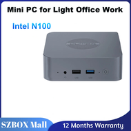 OUMAX N150 Intel/N100คอมพิวเตอร์เดสก์ท็อปแลน1000ม. คอมพิวเตอร์ขนาดเล็กเงียบ4C4T 16GB 500GB