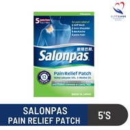 Salonpas Pain Relief Patches 5's (Size: 7cm x 10cm)