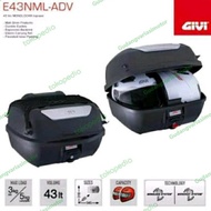 Original Givi E 43 Adv Box Special Promo/Top Box Givi 43