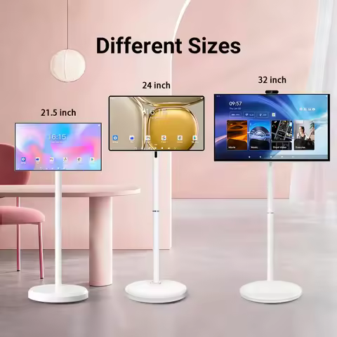 Trend Screen 21.5/24/32 Inch Touch Screen Tv Floor Standing Smart TV Lcd Smart Display Indoor Androi