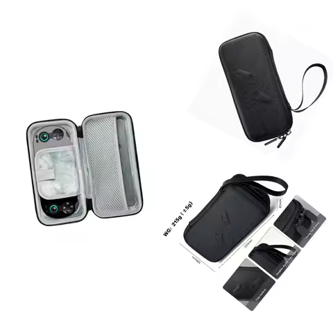 Carrying Case for Anbernic RG VITA Pro Game Console, Portable Travel Organizer Bag Shockproof Storag